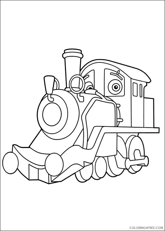 Chuggington Coloring Pages Printable Coloring4free