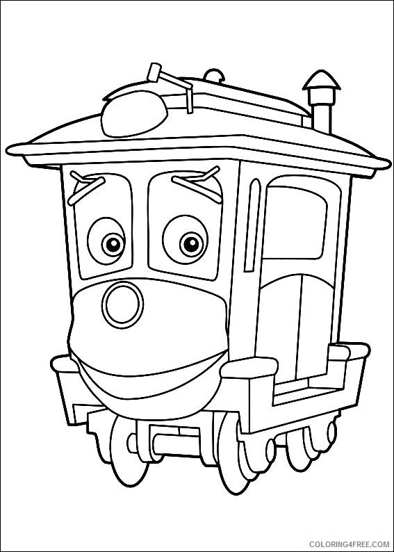 Chuggington Coloring Pages Printable Coloring4free
