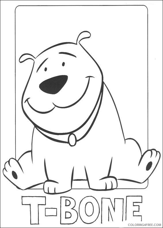 Clifford the Big Red Dog Coloring Pages Printable Coloring4free