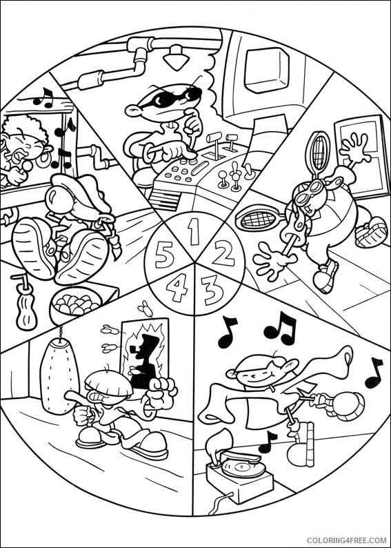 Codename Kids Next Door Coloring Pages Printable Coloring4free