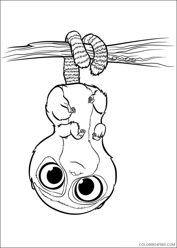 Croods Coloring Pages Printable Coloring4free