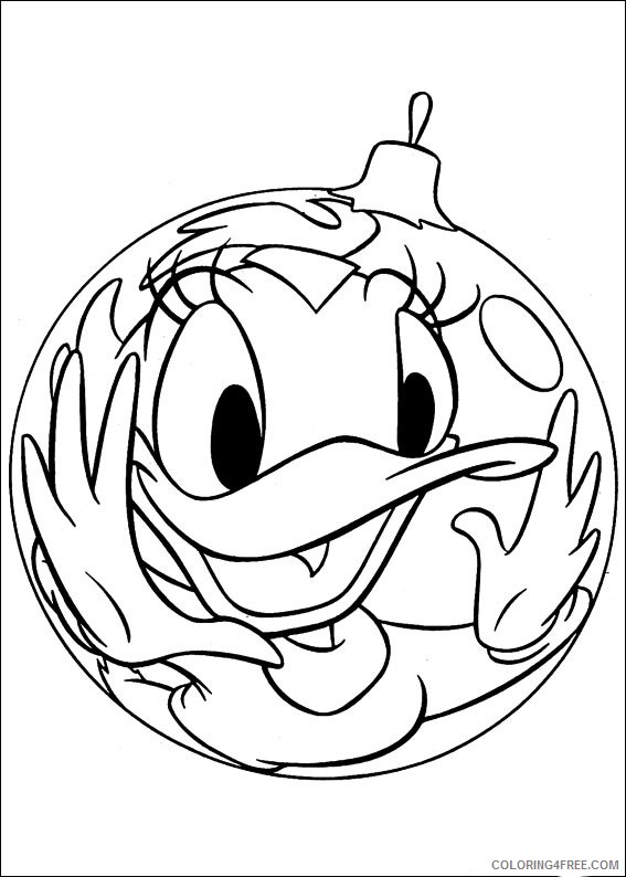 Daisy Duck Coloring Pages Printable Coloring4free