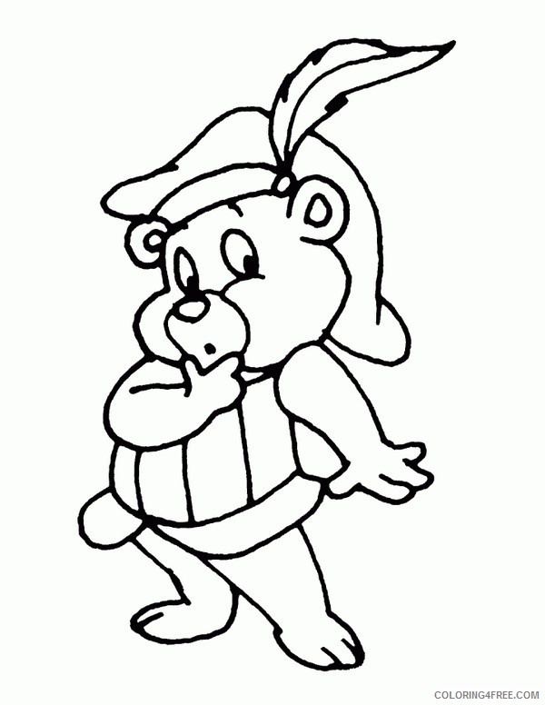 Disneys Adventures of the Gummi Bears Coloring Pages Printable Coloring4free