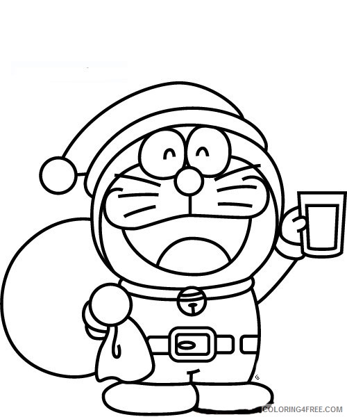 Doraemon Coloring Pages Printable Coloring4free