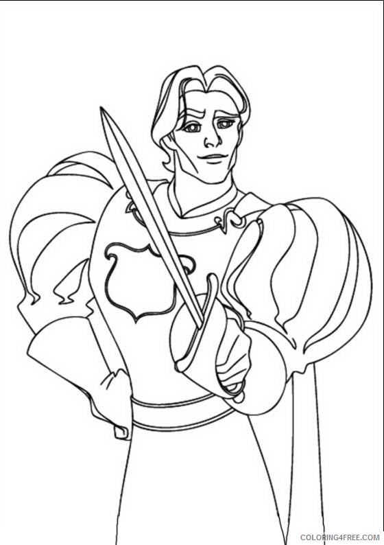 Enchanted Coloring Pages Printable Coloring4free