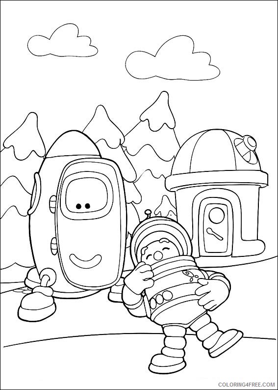 Engie Benjy Coloring Pages Printable Coloring4free