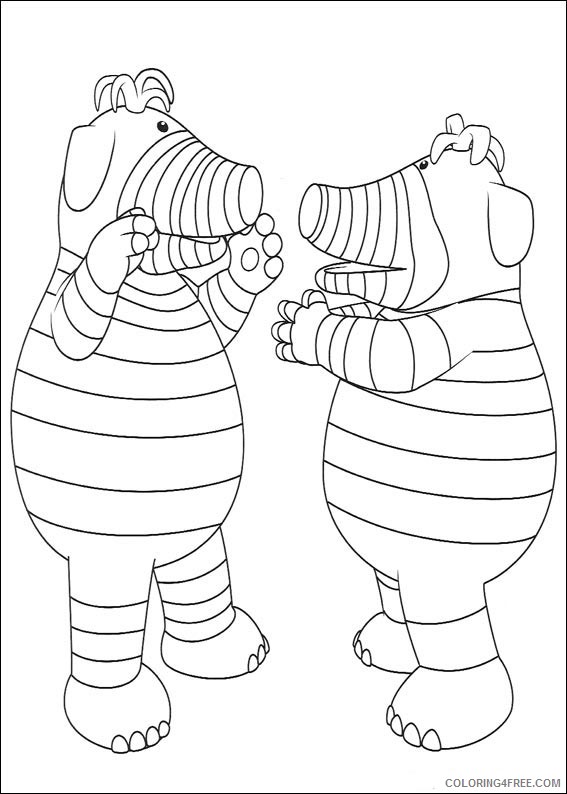 Fimbles Coloring Pages Printable Coloring4free