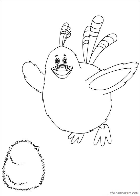 Fimbles Coloring Pages Printable Coloring4free