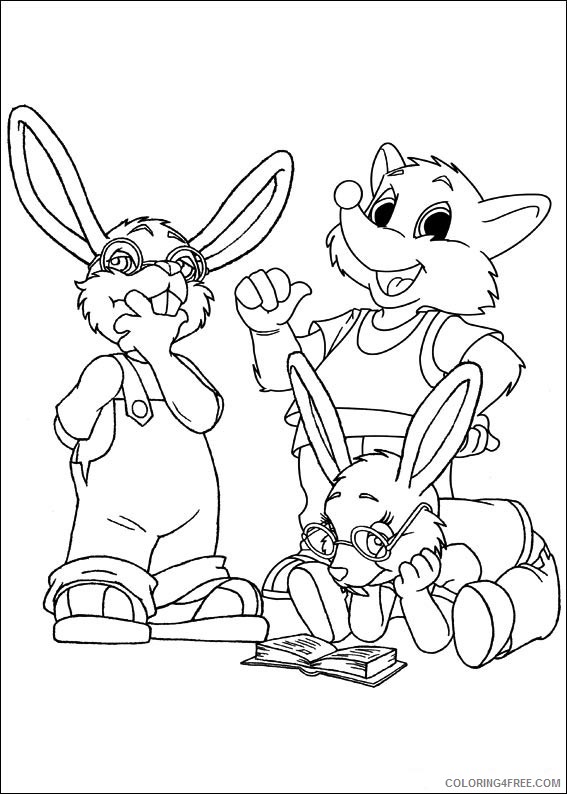 Forest Friends Coloring Pages Printable Coloring4free