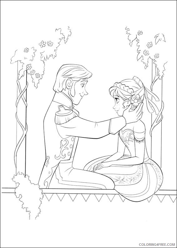 Frozen Coloring Pages Printable Coloring4free
