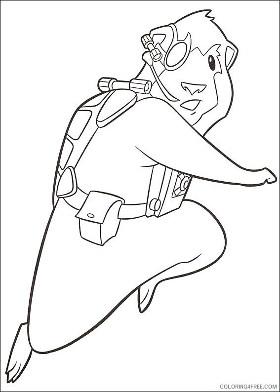 G Force Coloring Pages Printable Coloring4free