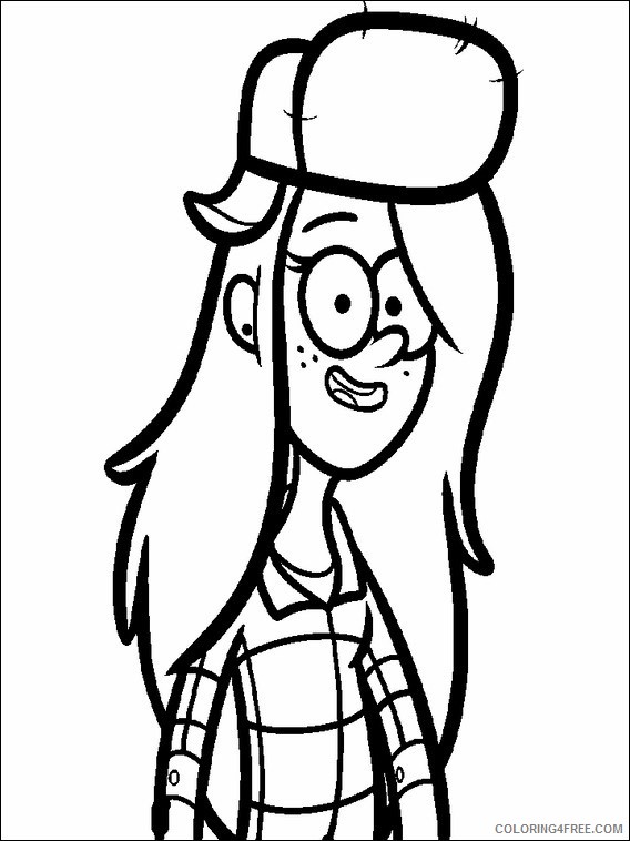 Gravity Falls Coloring Pages Printable Coloring4free