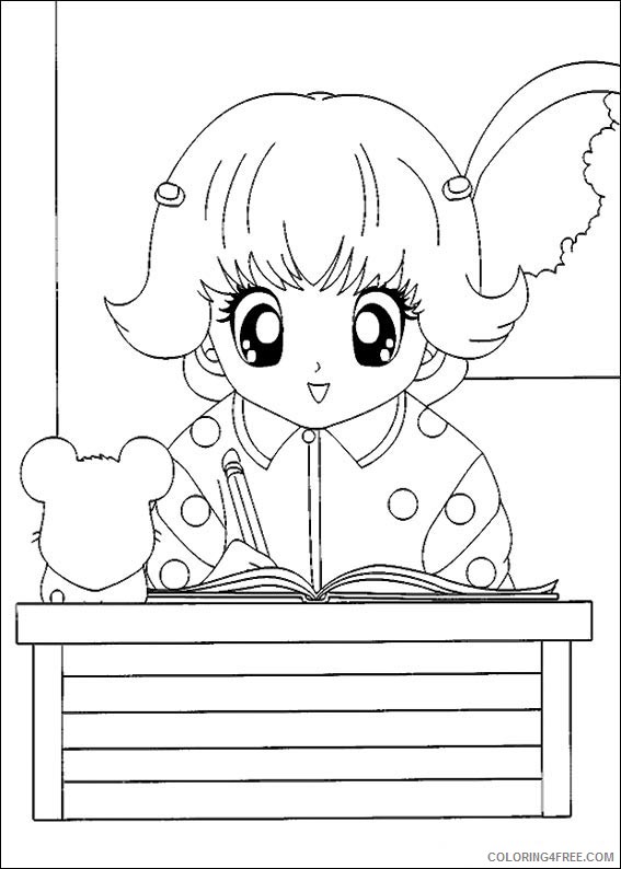 Hamtaro Coloring Pages Printable Coloring4free