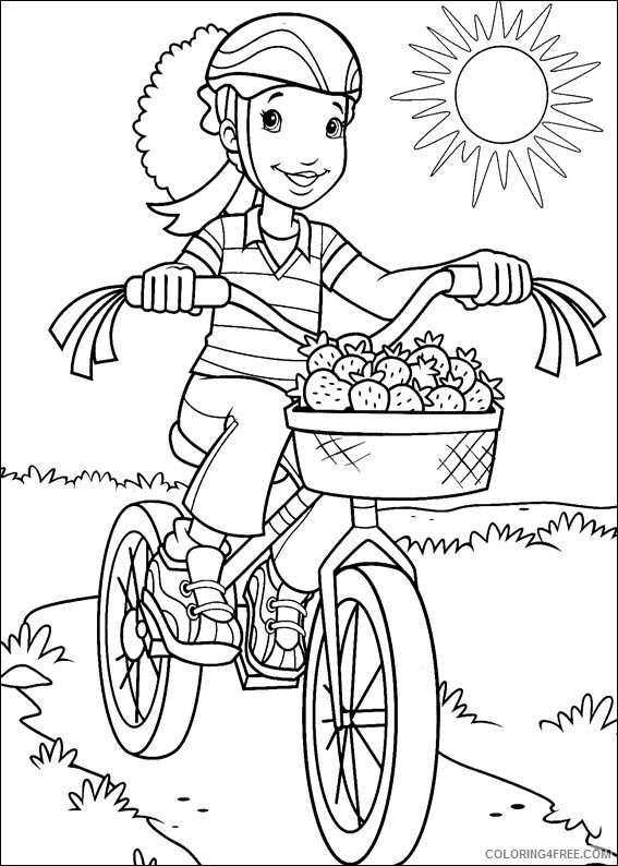 Holly Hobbie and Friends Coloring Pages Printable Coloring4free