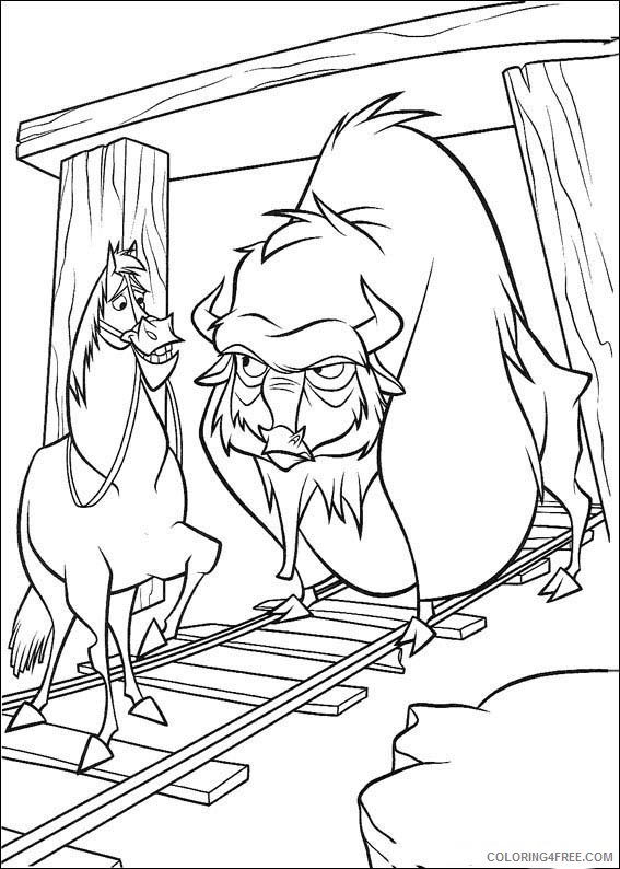 Home on the Range Coloring Pages Printable Coloring4free