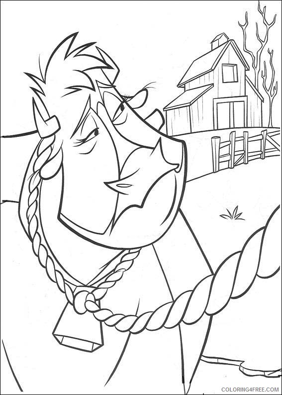 Home on the Range Coloring Pages Printable Coloring4free