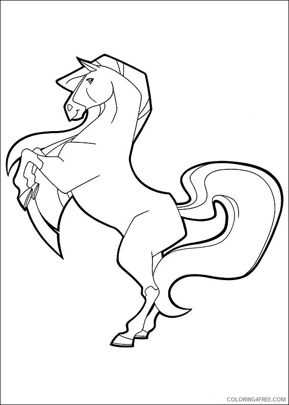 Horseland Coloring Pages Printable Coloring4free