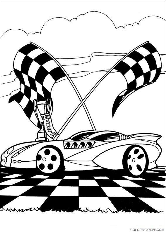 Hot Wheels Coloring Pages Printable Coloring4free