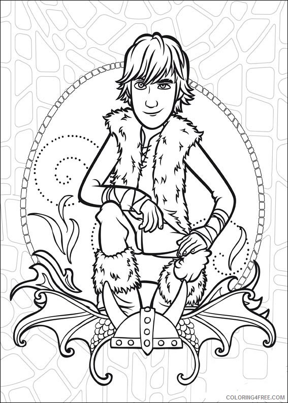 How To Train Your Dragon Coloring Pages Printable Coloring4free