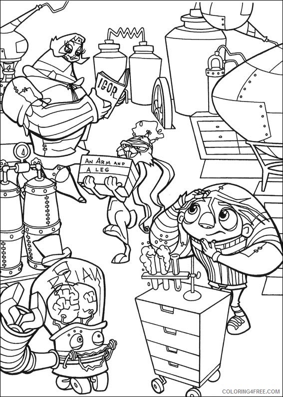 Igor Coloring Pages Printable Coloring4free