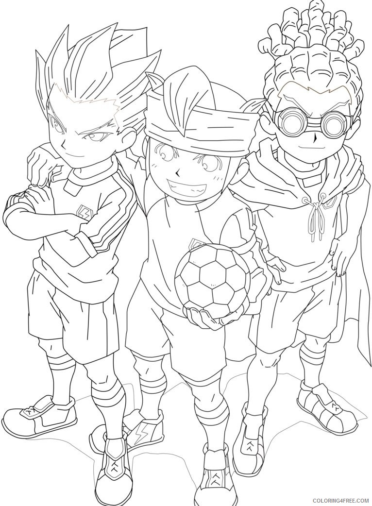 Inazuma Coloring Pages Printable Coloring4free