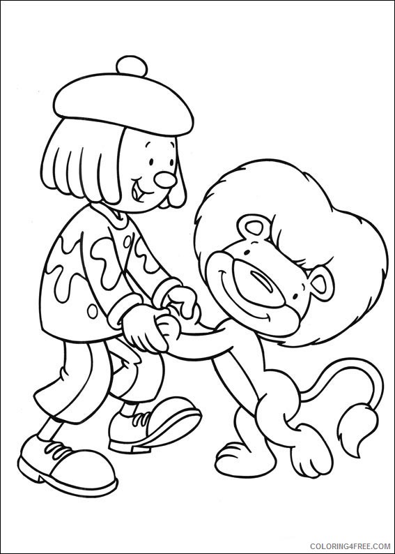 JoJos Circus Coloring Pages Printable Coloring4free