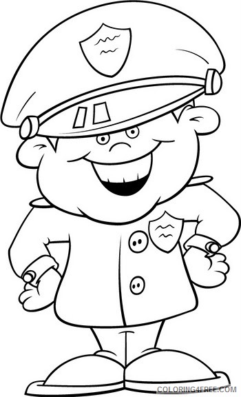 Jobs Coloring Pages Printable Coloring4free