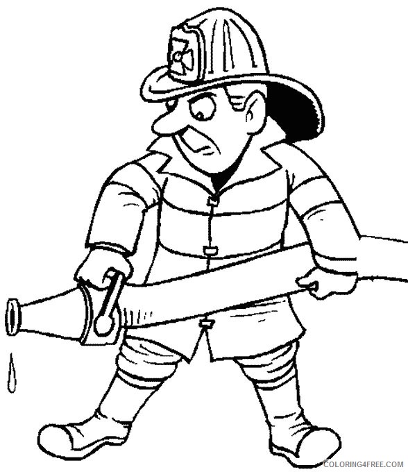 Jobs Coloring Pages Printable Coloring4free