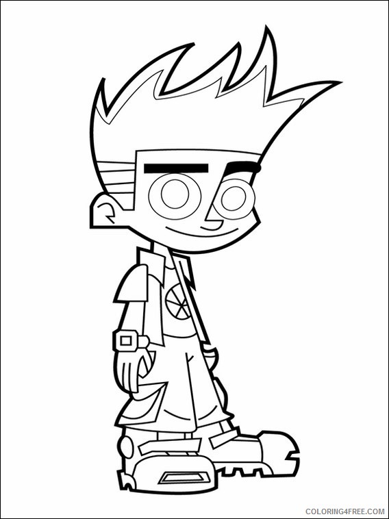 Johnny Test Coloring Pages Printable Coloring4free