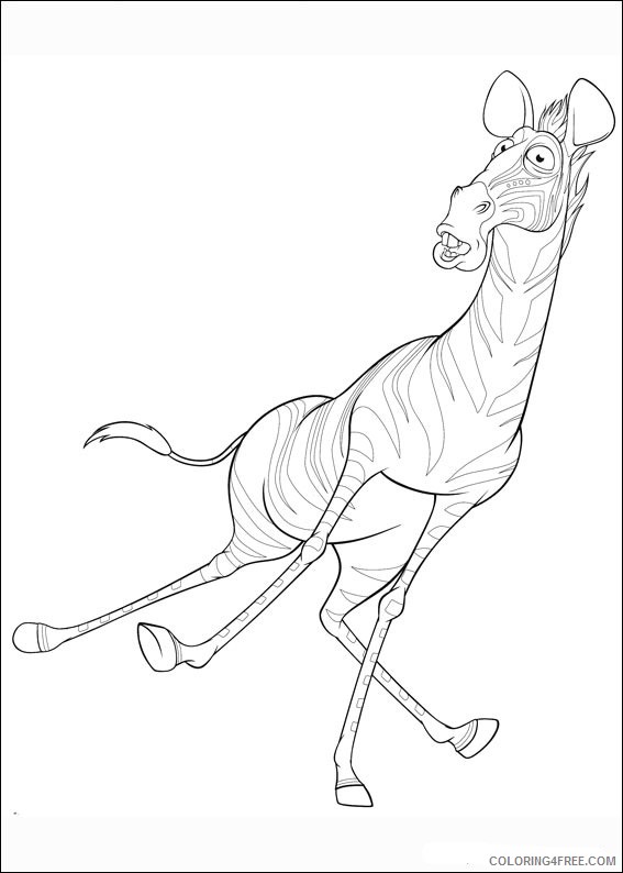 Khumba Coloring Pages Printable Coloring4free