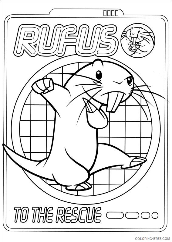 Kim Possible Coloring Pages Printable Coloring4free