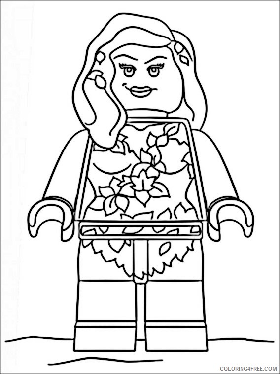 Lego Batman Coloring Pages Printable Coloring4free