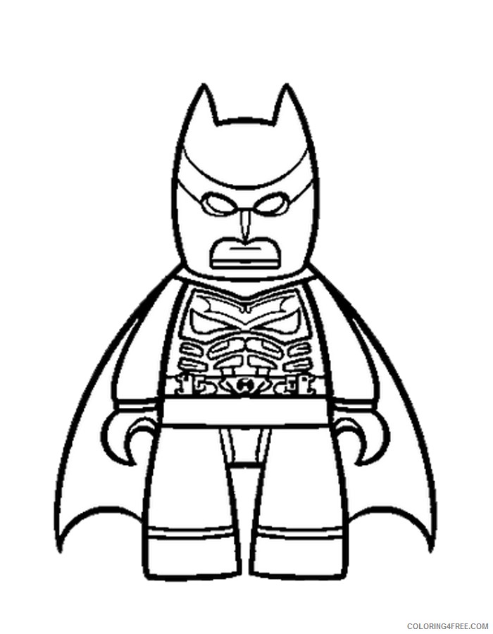 Lego Coloring Pages Printable Coloring4free