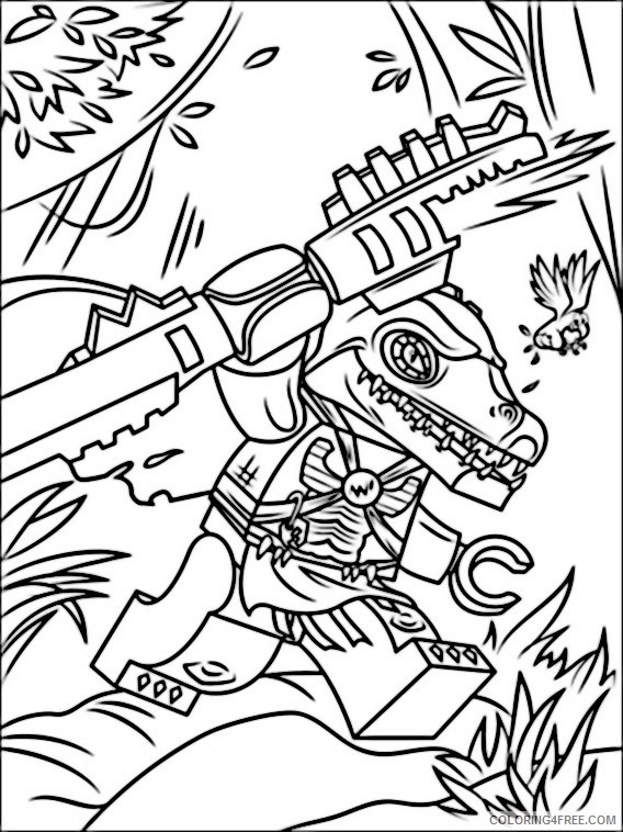 Lego Legends of Chima Coloring Pages Printable Coloring4free
