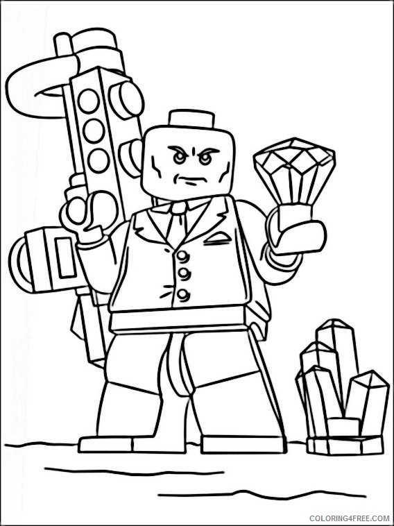 Lego Marvel Super Heroes Coloring Pages Printable Coloring4free