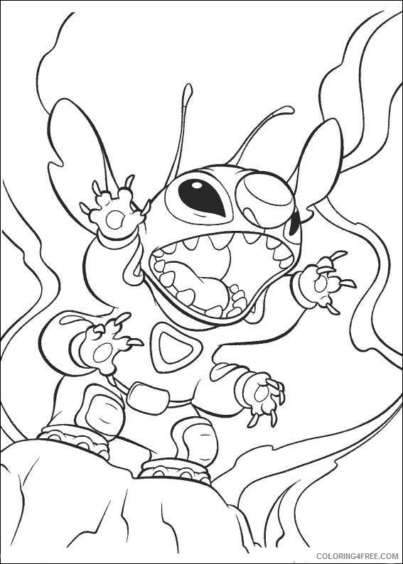 Lilo and Stitch Coloring Pages Printable Coloring4free