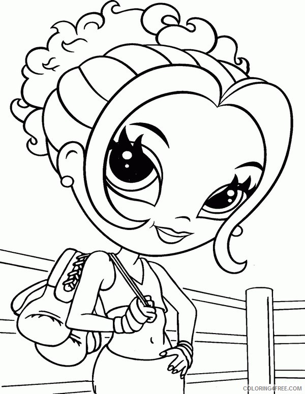 lisa frank coloring pages to print Coloring4free - Coloring4Free.com