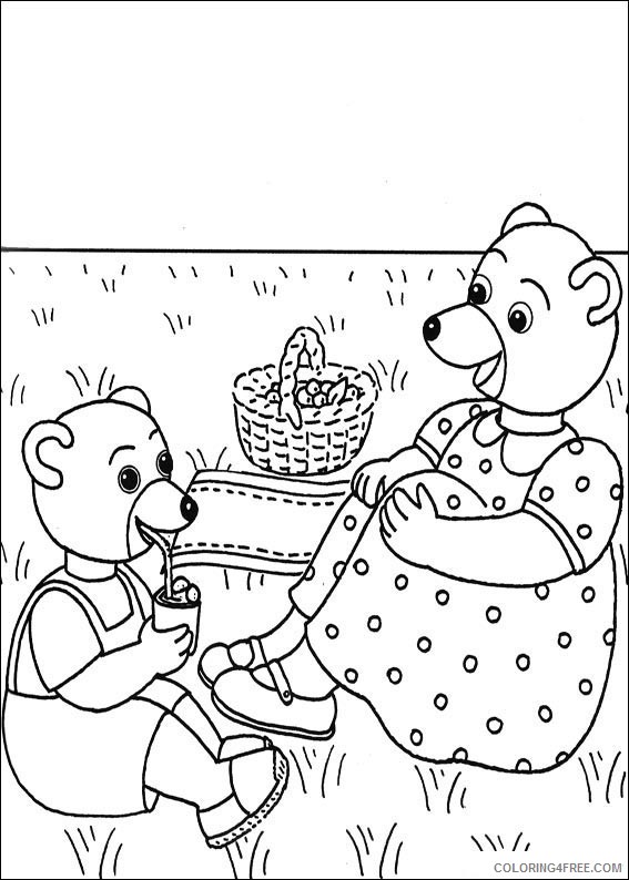 Little Brown Bear Coloring Pages Printable Coloring4free
