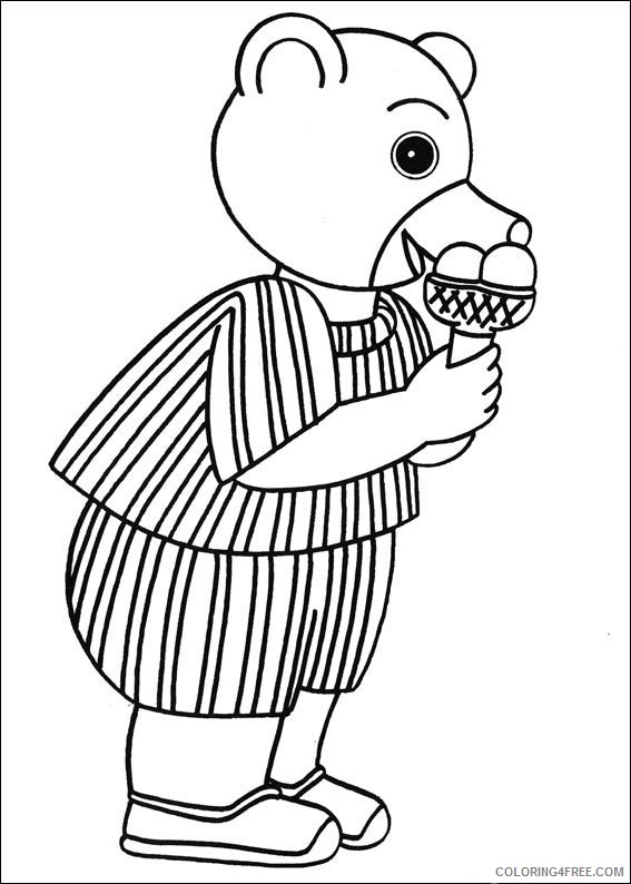 Little Brown Bear Coloring Pages Printable Coloring4free