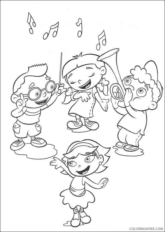 Little Einsteins Coloring Pages Printable Coloring4free