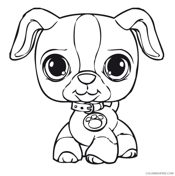 Littlest Pet Shop Coloring Pages Printable Coloring4free