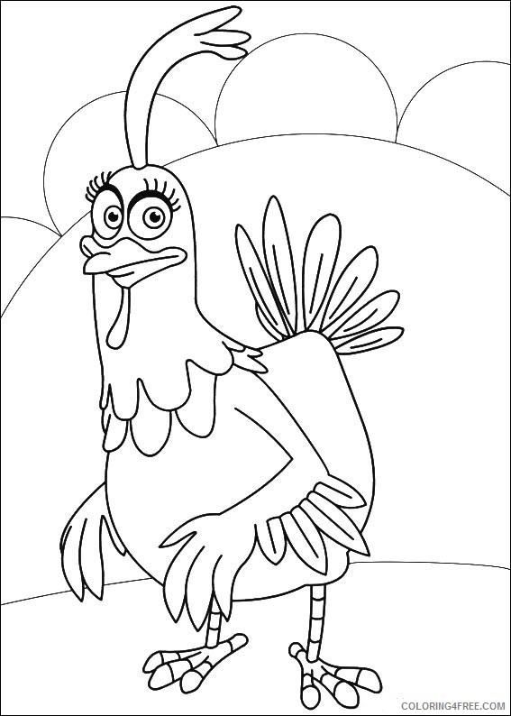 Loopdidoo Coloring Pages Printable Coloring4free