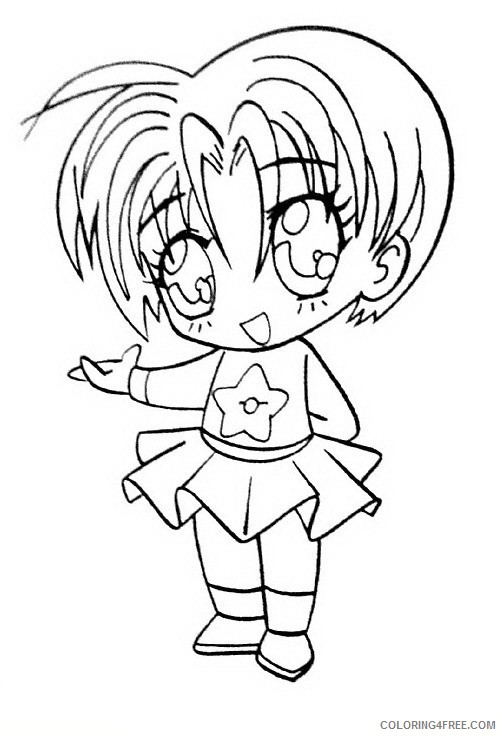 Manga Coloring Pages Printable Coloring4free