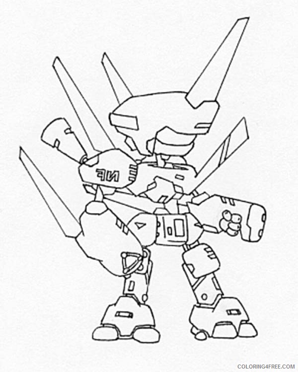Medabots Coloring Pages Printable Coloring4free