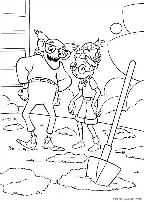 Meet the Robinsons Coloring Pages Printable Coloring4free