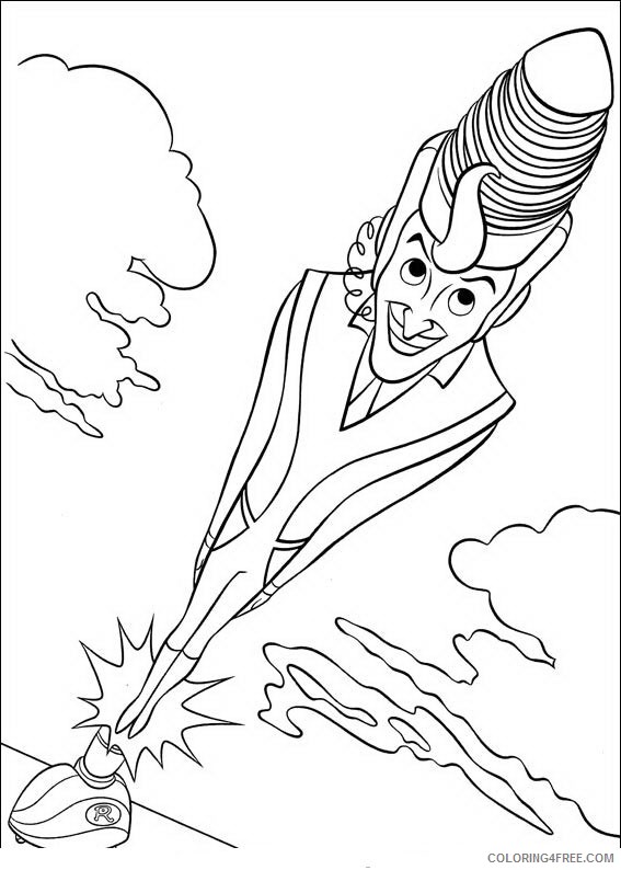 Meet the Robinsons Coloring Pages Printable Coloring4free