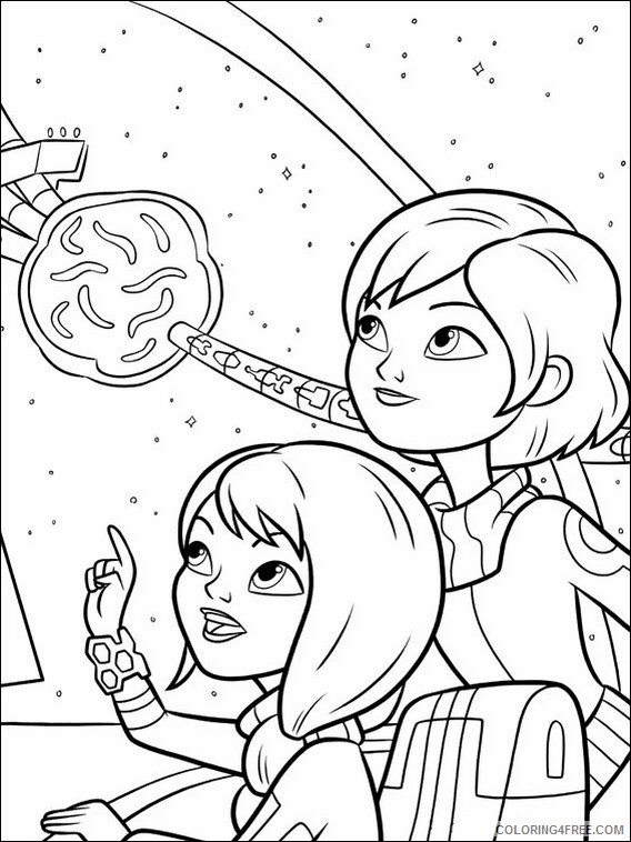 Miles from Tomorrowland Coloring Pages Printable Coloring4free