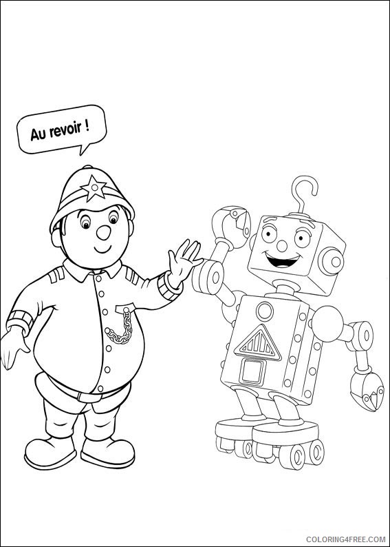 Noddy Coloring Pages Printable Coloring4free