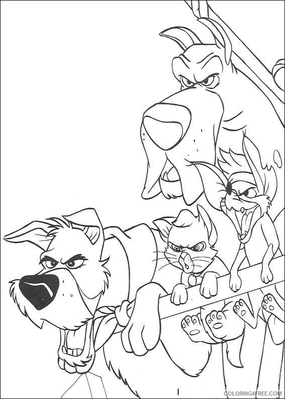 Oliver Company Coloring Pages Printable Coloring4free