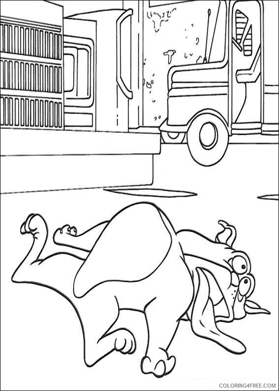 Oliver Company Coloring Pages Printable Coloring4free